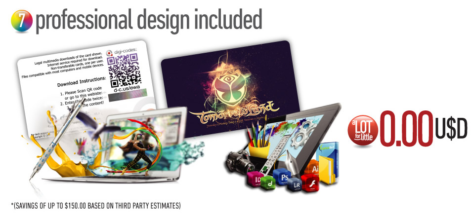 Professional design incluided