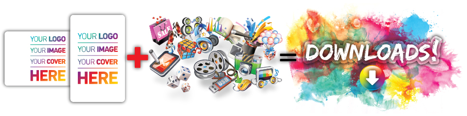 YOUR CARDS + YOUR CONTENT = DOWNLOAD CARDS